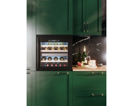 Винный шкаф встраиваемый LEX LWD6036BL dual zone S