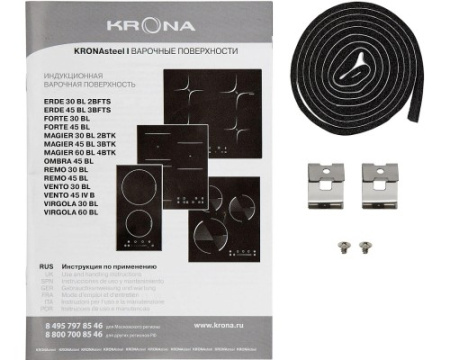 Варочная панель Krona MAGIER 60 BL 4BTK