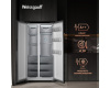 Отдельностоящий холодильник с инвертором Weissgauff WSBS 590 NoFrost Inverter Premium Rock Glass