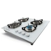 Встраиваемая газовая варочная панель Ginzzu HCG-443 белый