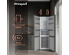 Отдельностоящий холодильник Weissgauff WRK 195 D Full NoFrost Beige Glass