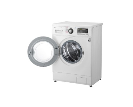 Узкая стиральная машина с сушкой LG F1296CDS3
