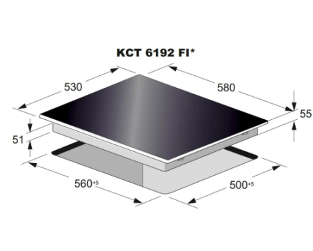 Индукционная варочная поверхность Kaiser KCT 6192 FI Em