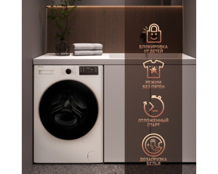 Стиральная машина с инвертором и паром Weissgauff WM 61212 DC Inverter Steam