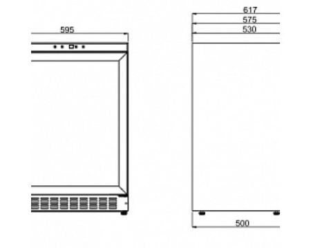 Винный шкаф Dometic B68G Basic