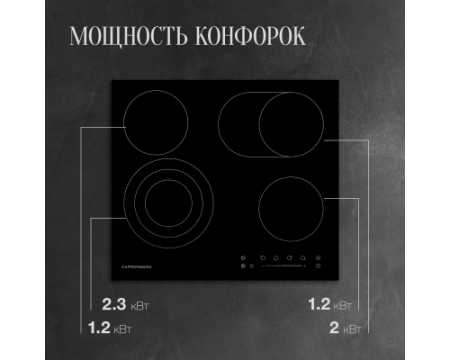 Варочная панель электрическая Kuppersberg ECS 623