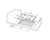 Газовая варочная панель DeLonghi SLF 460 LX RUS