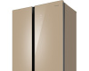 Отдельностоящий холодильник с инвертором Weissgauff WSBS 1036 Inverter NoFrost Premium Champagne Glass
