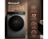 Стиральная машина с инвертором и паром Weissgauff WM 998 Full Touch DC Inverter Steam Silver