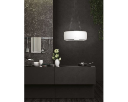 Вытяжка Falmec Circle.Tech SOFFIO isola 58 vetro bianco satinato (600) CSAI58.E0P7#ZZZF461F