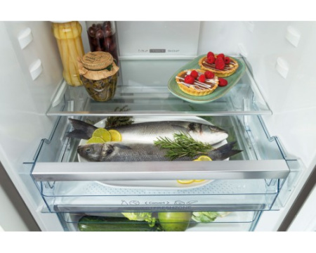 Отдельностоящий двухкамерный холодильник Gorenje NRK6202AW4
