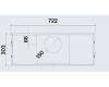 Вытяжка Falmec PARALLEL WHITE 70 CPAW70.E1P1#ZZZB490F
