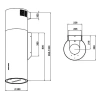 Вытяжка KONIGIN Illuvium W Black/Black Glass 35