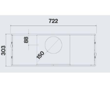 Вытяжка Falmec PARALLEL WHITE 70 CPAW70.E1P1#ZZZB490F