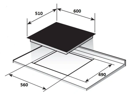 Варочная поверхность KUPPERSBERG ESO 622 F