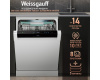 Посудомоечная машина с авто-открыванием и инвертором Weissgauff DW 6114 Inverter Touch AutoOpen White