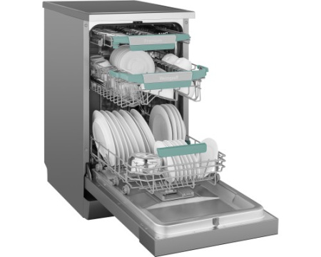 Посудомоечная машина c авто-открыванием и инвертором Weissgauff DW 4539 Inverter Touch AutoOpen Inox