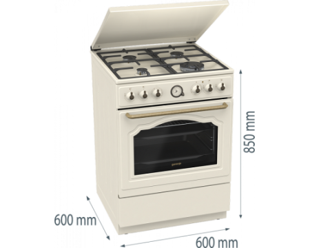 Комбинированная плита Gorenje GKS6C71CLI