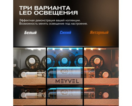 Винный шкаф Meyvel MV52PRO-KBB1