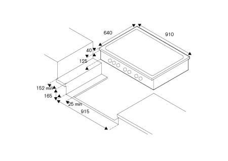 Варочная поверхность BERTAZZONI CB36600X