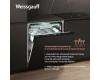 Встраиваемая посудомоечная машина Weissgauff BDW 6140 Real Touch DC Inverter Timer Floor