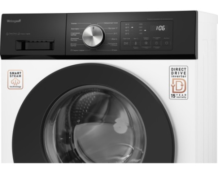Стиральная машина с прямым приводом Weissgauff WM 45127 Direct Drive Inverter Steam