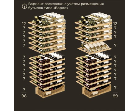 Винный шкаф Meyvel MV95-KST2 (Slim)
