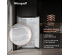 Отдельностоящий холодильник с инвертором Weissgauff WSBS 500 Inverter NoFrost Dark Grey