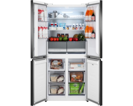 Отдельностоящий холодильник с инвертором Weissgauff WCD 450 WG NoFrost Inverter