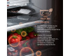 Отдельностоящий холодильник с инвертором Weissgauff WRK 2000 Total NoFrost Inverter White Rock Glass
