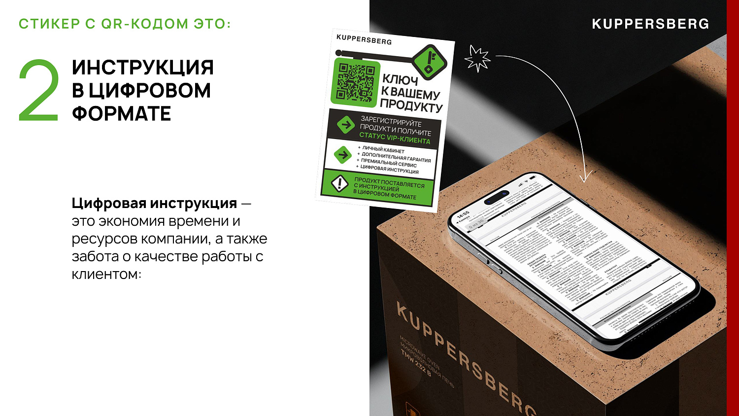 KUPPERSBERG - уникальные QR-кода для бытовой техники