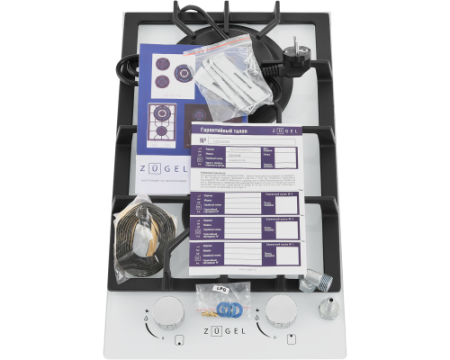 Газовая варочная панель ZUGEL ZGH292W