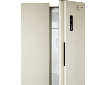 Отдельностоящий холодильник с инвертором Weissgauff WSBS 600 Be NoFrost Inverter