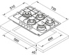 Варочная панель Franke FHMA 755 4G DCL OA C 106.0554.411