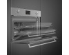Компактный духовой шкаф с пароваркой Smeg SO4302S3X