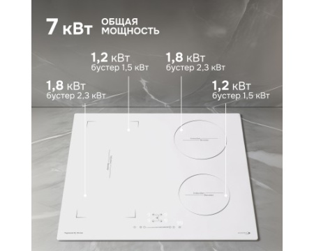 Стеклокерамическая варочная панель Zigmund & Shtain CI 46.6 W