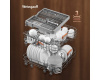 Встраиваемая посудомоечная машина Weissgauff BDW 6138 Touch Inverter Autoopen Timer Floor