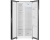 Отдельностоящий холодильник с инвертором Weissgauff WSBS 500 Inverter NoFrost Bru Steel Glass