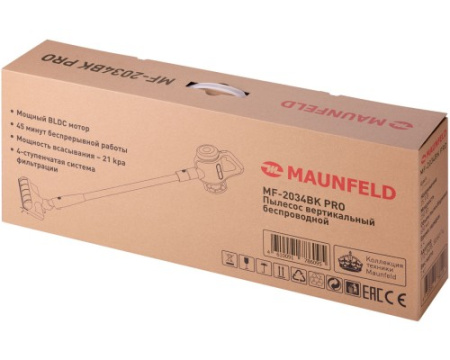 Пылесос Maunfeld MF-2034BK PRO