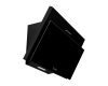 Наклонная кухонная вытяжка LEX Luka 600 Black