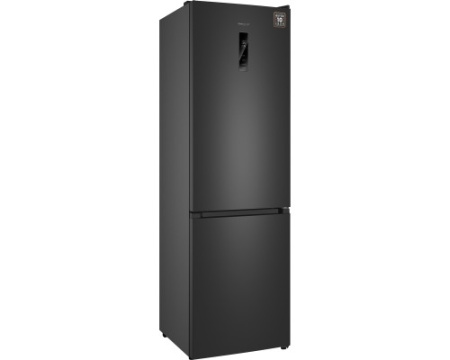 Отдельностоящий холодильник с инвертором Weissgauff WRK 2000 Total NoFrost Inverter Dark Grey