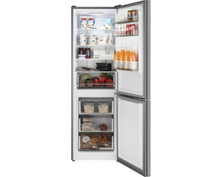 Отдельностоящий холодильник с инвертором Weissgauff WRK 185 Total NoFrost Inverter Beige Glass