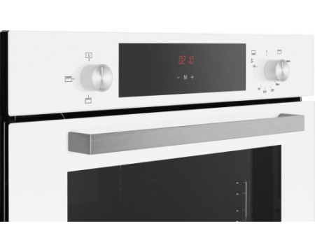 Духовой шкаф газовый Weissgauff WGO 702 D WHITE GLASS
