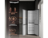 Отдельностоящий холодильник с инвертором Weissgauff WRK 2000 Total NoFrost Inverter White Glass