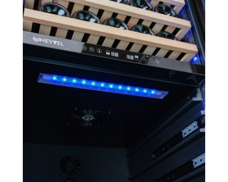Винный шкаф Meyvel MV77PRO-KBT2 (Тёмный шоколад)