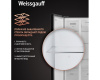 Отдельностоящий холодильник с инвертором Weissgauff WSBS 600 NoFrost Inverter Dark Grey Glass