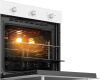 Духовой шкаф газовый Weissgauff WGO 702 WHITE GLASS