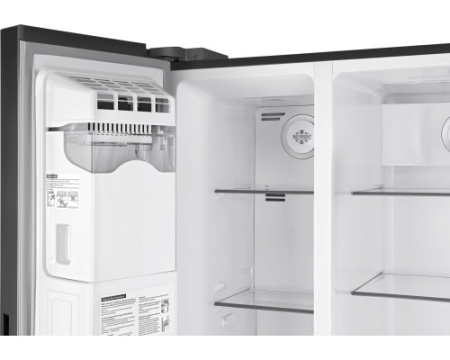 Отдельностоящий холодильник с инвертором и генератором льда Weissgauff WSBS 697 NFBX Inverter Ice Maker