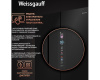Отдельностоящий холодильник с инвертором Weissgauff WCD 510 Built-in Inverter NoFrost Black Glass