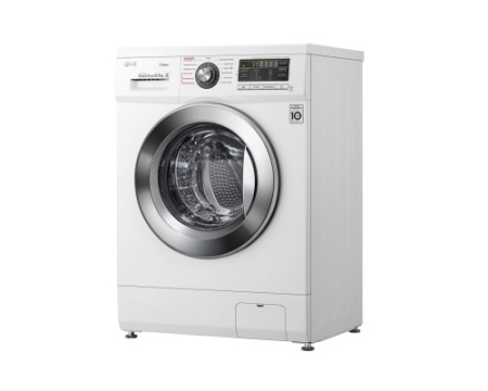 Узкая стиральная машина LG F1296WDS3 c функцией пара
